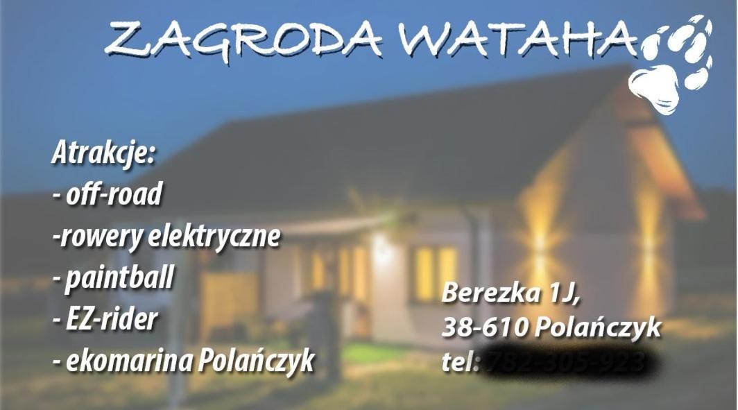 Zagroda Wataha 782 305 923 Apartamento Polańczyk Exterior foto